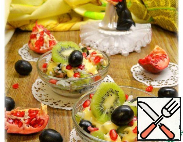 Fruit Salad with Grilled Beef Recipe