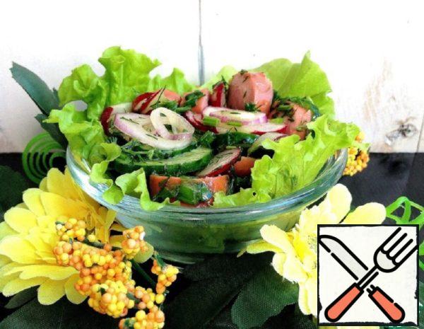 Salad "Bavarian" Recipe