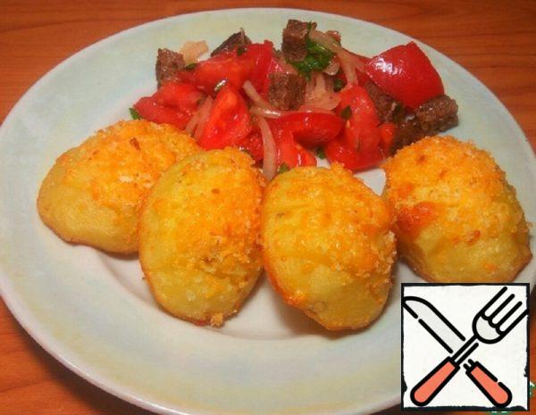 Potatoes with Cheese and Breadcrumbs Recipe