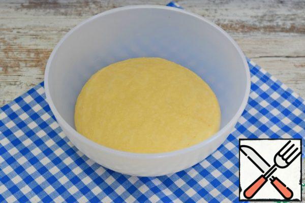Knead the dough after 50 minutes.
