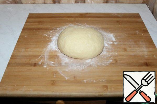 The dough is ready.