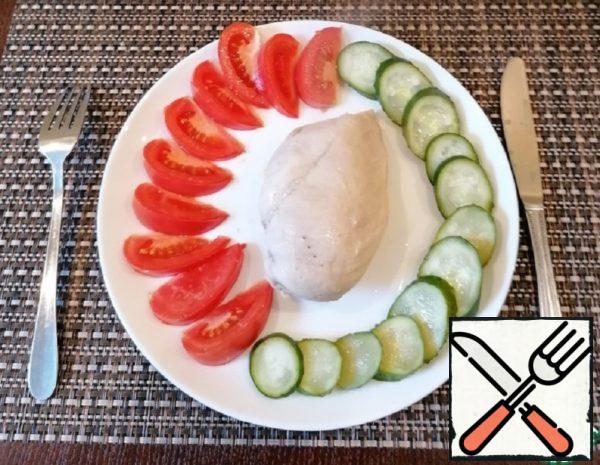 Chicken Breast in Foil on a Frying Pan Recipe
