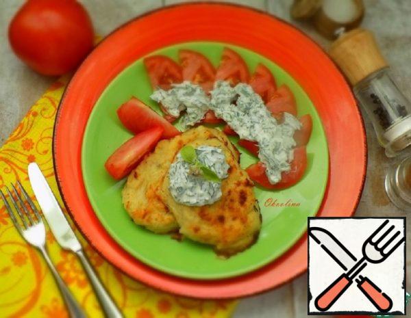 Baked Chicken-Potato Cutlets Recipe