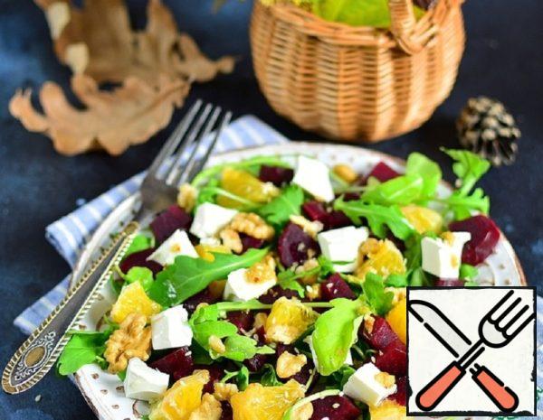 Beet Salad with Orange and Cheese Recipe