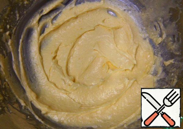 Add soft butter, beat with a whisk or mixer until smooth.