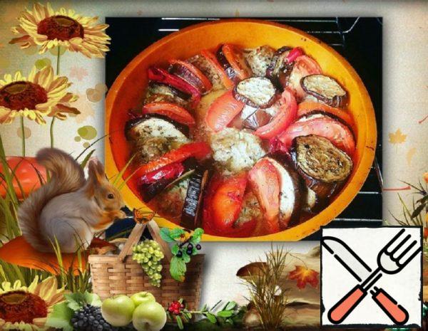 Vegetable Kebab in the Oven Recipe