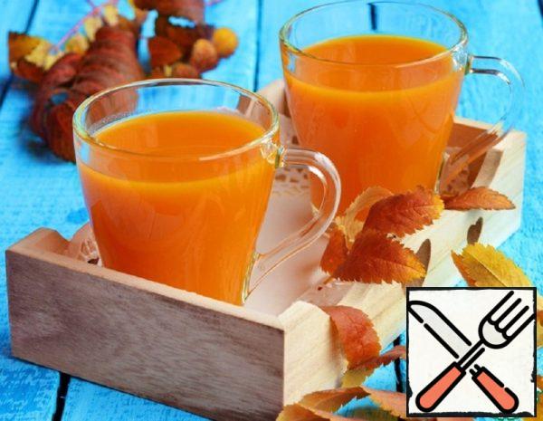 Drink with Pulp "Autumn Gold" Recipe