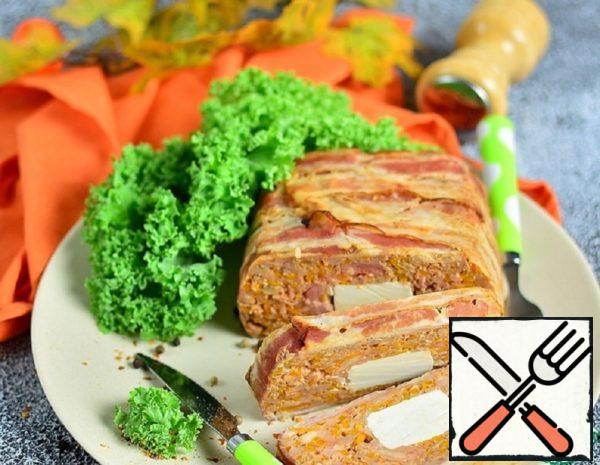 Meat Bread with Pumpkin and Cheese Recipe