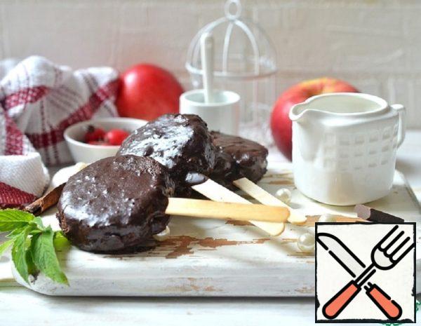 Apple Cheesecakes in Chocolate Recipe