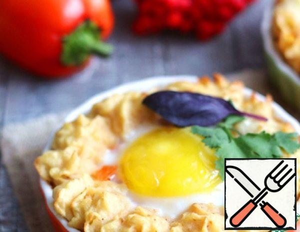 Casserole with Egg and Bell Pepper Recipe
