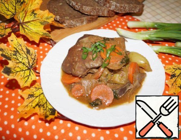 Beef Liver with Vegetables Recipe