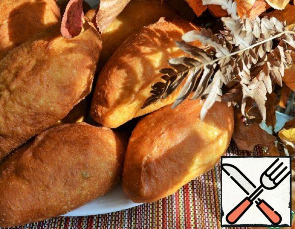 Fried Pies with Cabbage and Minced Meat Recipe