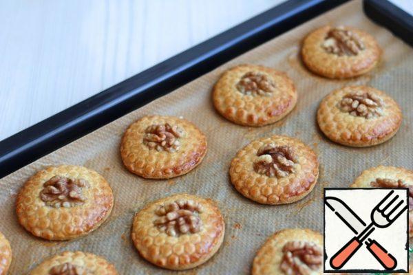 Bake until golden brown.
