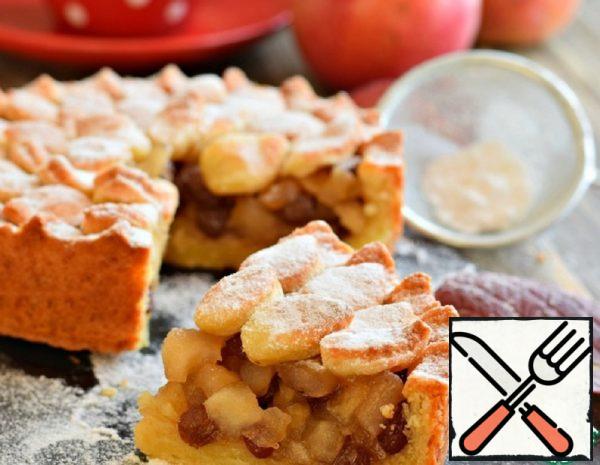 Apple Pie on Puff Pastry Recipe