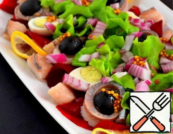Herring and Beet Salad Recipe