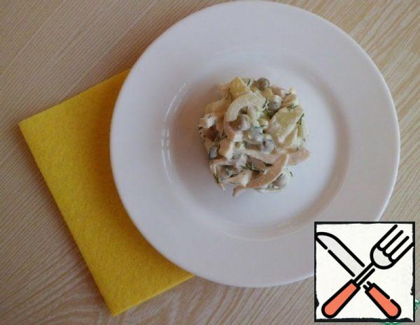 Salad with Squid Recipe