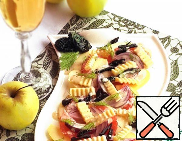 Salad with Grapefruit and Apple Recipe