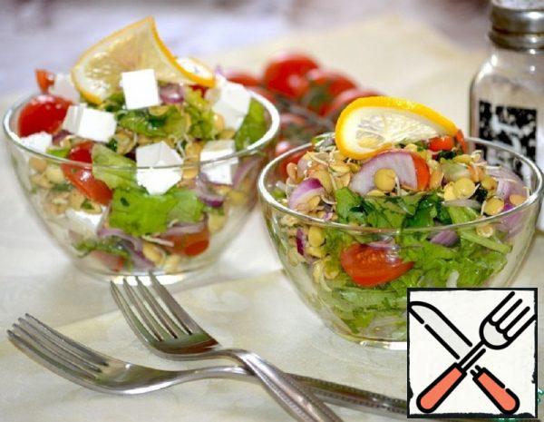 Green Lentil Salad Recipe