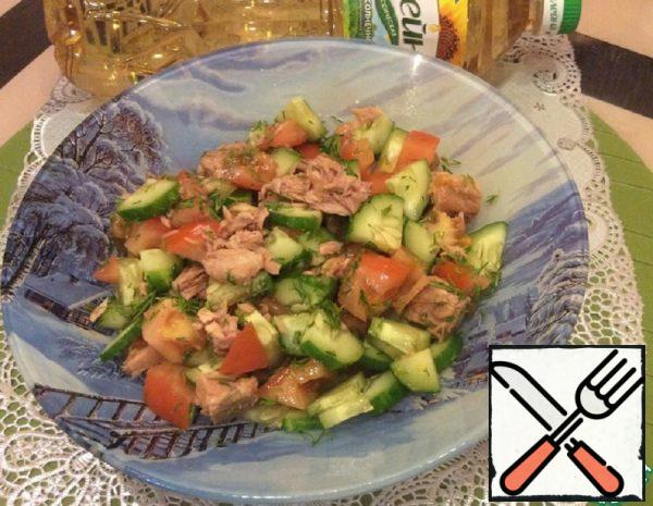 Tuna Salad with fresh Vegetables Recipe