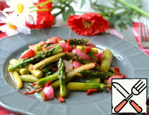 Warm Salad with Asparagus Recipe