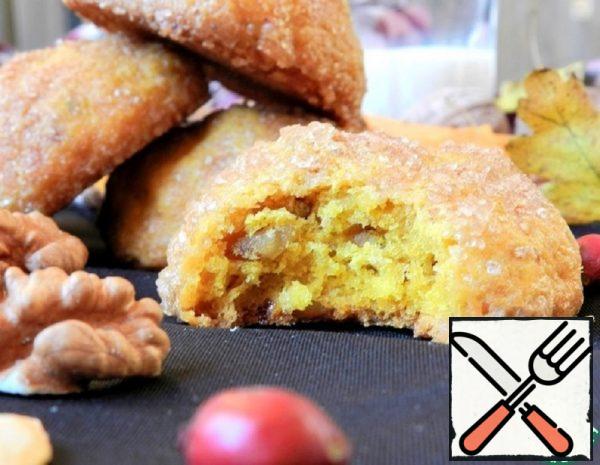 Pumpkin Cookies with Nuts and Raisins Recipe
