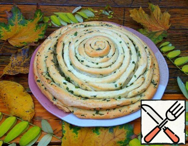 Spiral Bread with Herbs and Garlic Recipe