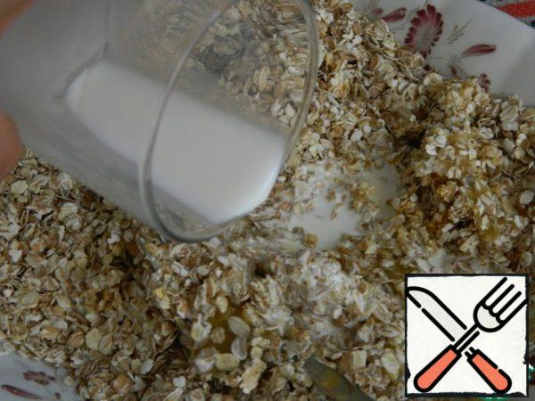 Add milk.

