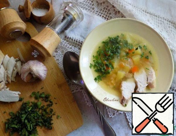 Rustic Pea Soup Recipe