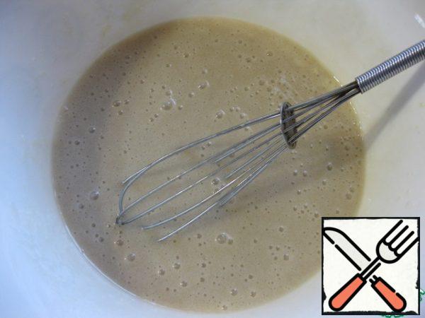 Once again, whisk everything thoroughly.
