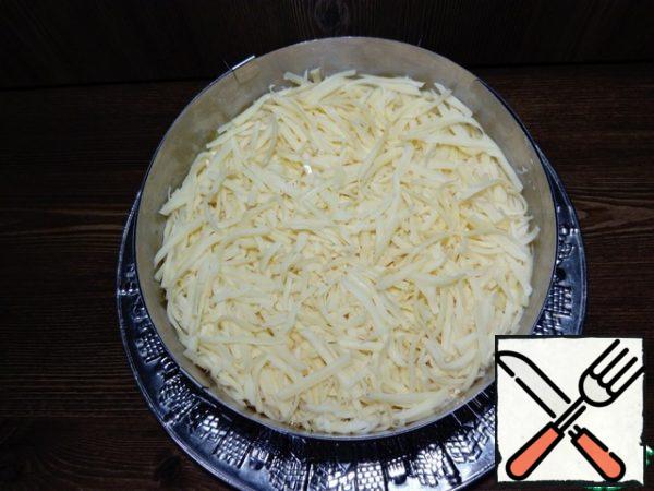 6 layer-grated cheese