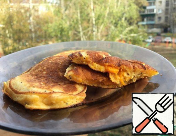 Pumpkin Pancakes with Filling Recipe