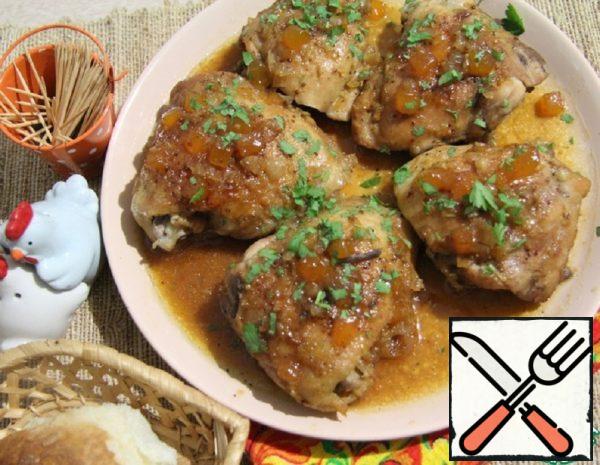 Chicken Thighs in Apricot Sauce Recipe