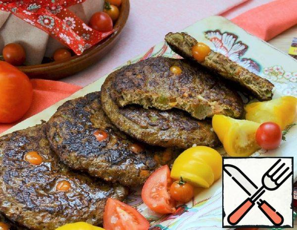 Liver Pancakes with Vegetables Recipe