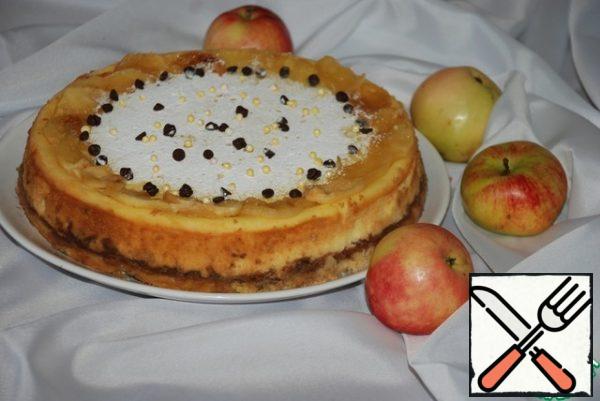 Give the cake to cool completely. We direct beauty in any convenient way for you. If there is a pie on the same day-the filling will be softer. The next day it will thicken. It will be delicious in any case! All of the pre-winter warm!!!
