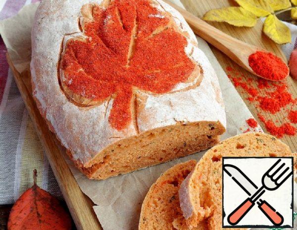 The Bread with the Paprika and Dried Herbs Recipe