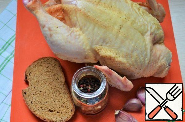 The time is indicated without marinating.
To prepare the products.