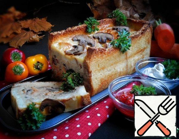 Casserole "Mushroom Basket" Recipe
