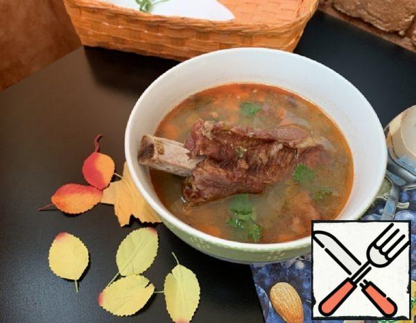 Spicy Soup with Lentils Recipe