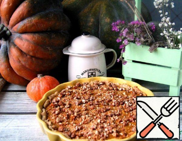 Pumpkin Pie with Praline Recipe