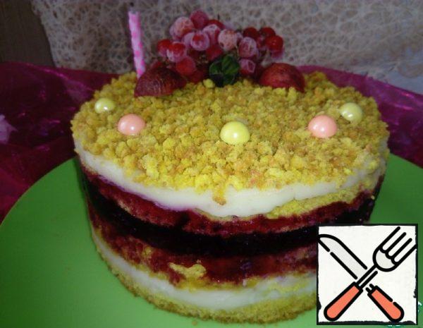 Cake "Jelly Cherry" Recipe