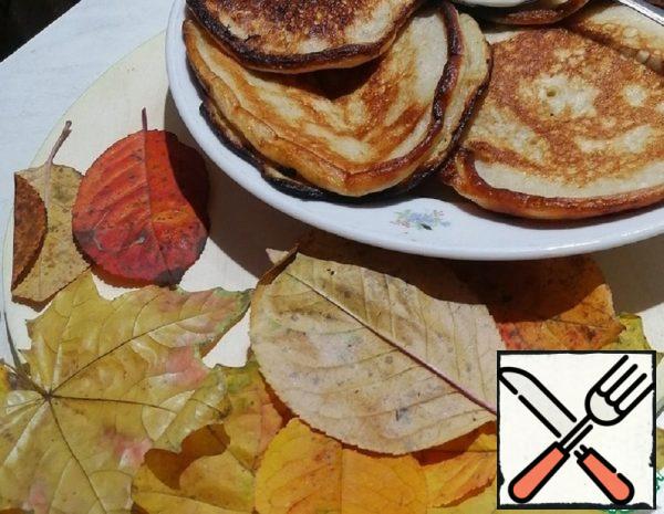 Banana Pancakes on the Fermented Baked Milk Recipe