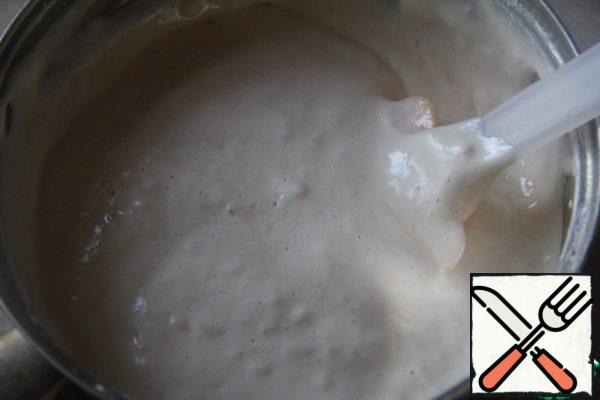 Add to the bulk and mix gently.
