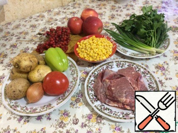 Prepare the food.

