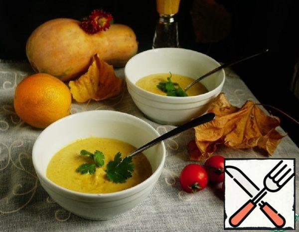 Pumpkin Cream Soup "Fondue" Recipe