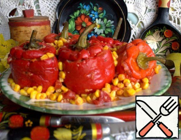 Peppers Stuffed with Meatballs Recipe