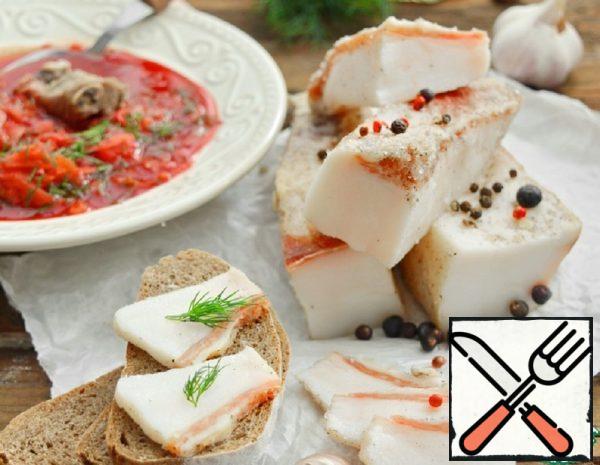 Lard Salt by the Dry Method Recipe