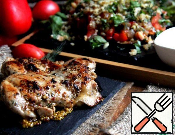 Grilled Chicken Thighs in Italian Marinade Recipe