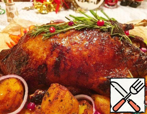 Christmas Duck Stuffed with Quince Recipe