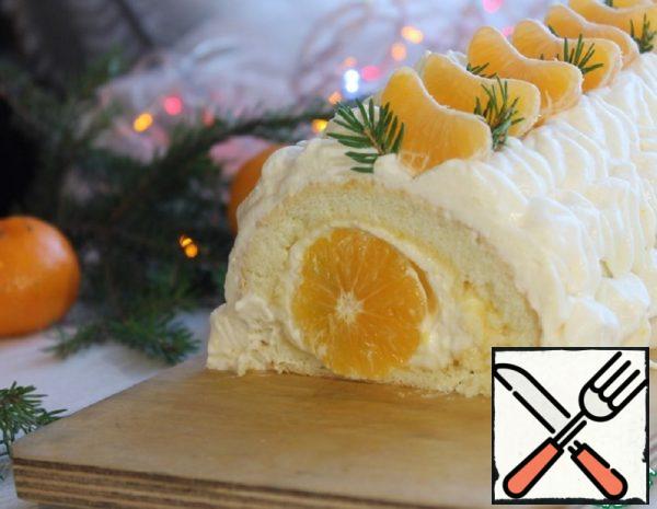 Roll "New Year Tangerine" Recipe