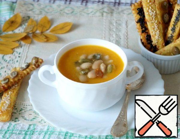 Pumpkin Soup with White Beans Recipe